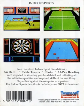 Indoor Sports (1988)(Tynesoft)[h2] box cover back